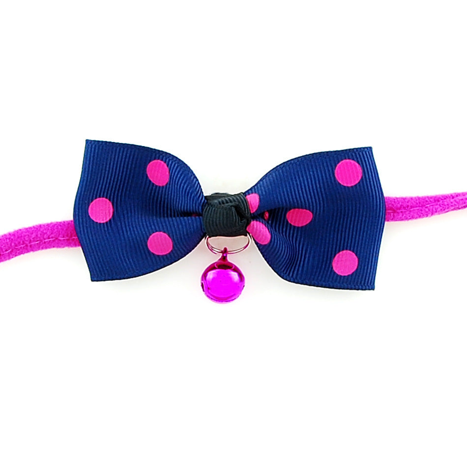 Pet bow tie with bell