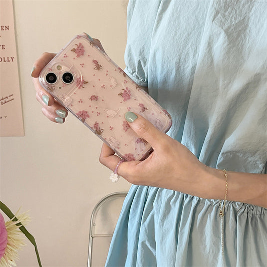 Floral iphone back cover