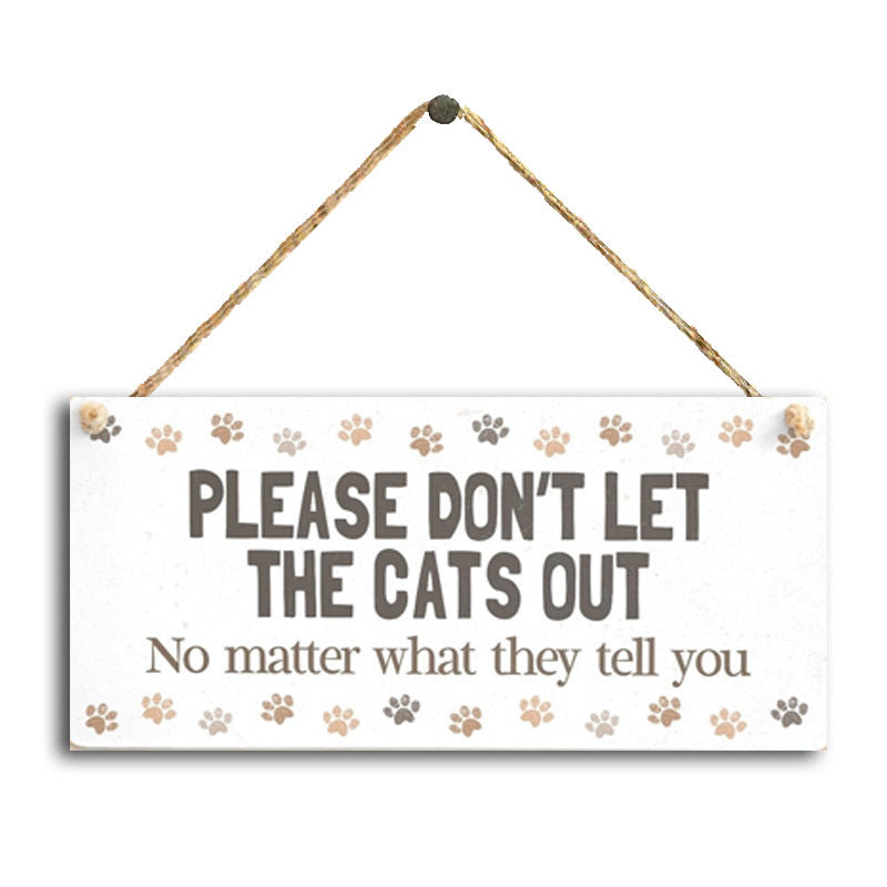 Pet Placard